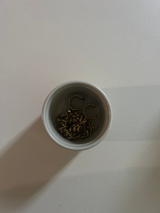 Adorned Cup Jewelry Dish